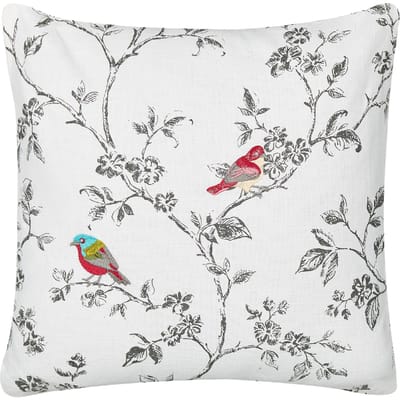DILLENIA - Sierkussen - Gebroken wit - 45 x 45 cm - Katoen