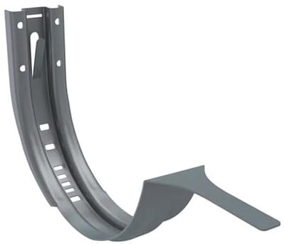 Frontbordhouder gegalvaniseerd 125mm voor halfronde goot - eenvoudige montage zonder solderen