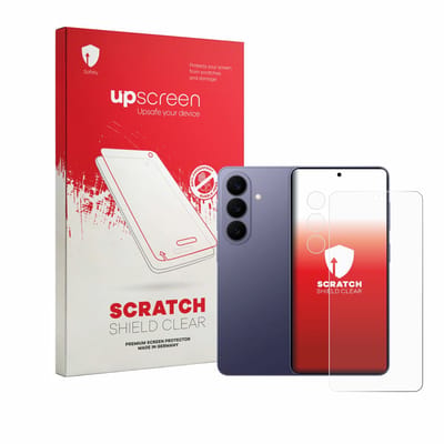 upscreen - Screenprotector voor Samsung Galaxy S26 Enterprise Edition (Voor+Camera) - Folie Beschermfolie transparant