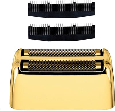 Babyliss PRO 4Artists Replacement Head Gold Metal Double Foil Shaver Zwart