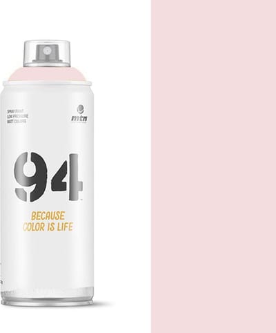 MTN94 Saudade Roze spuitverf - 400ml lage druk en matte afwerking