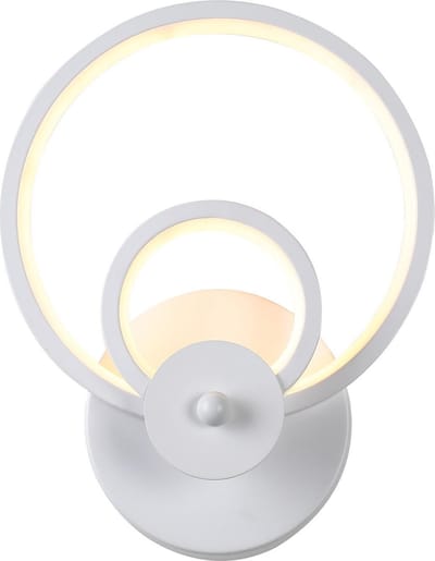 Wandlamp LED Design Wit Rond - Scaldare Gemonio