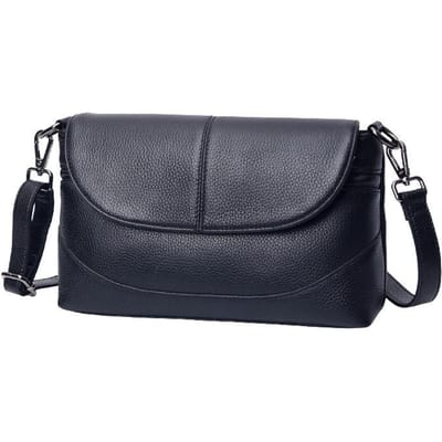 Eerste Laag Leer Moedertas Casual Crossbody Tas Alle Tassen voor Middelbare Leeftijd en Ouderen Mode Licht Luxe Crossbody Tas gray