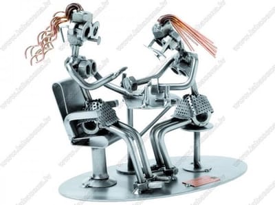 Hinz & Kunst smeedwerkfiguur beroep "Manicure"