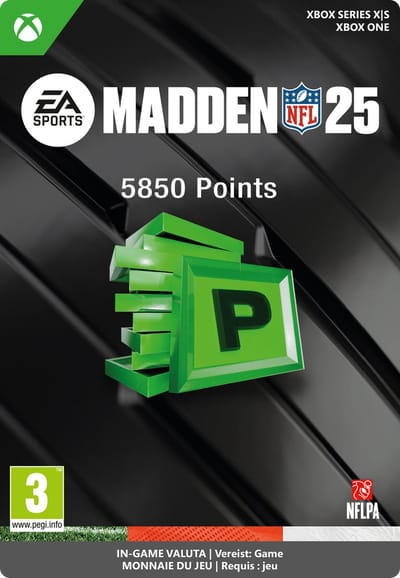Madden NFL 25: 5850 Madden Points - Xbox Series X|S & Xbox One Download - Niet beschikbaar in België