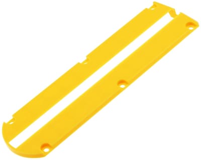 Dailygoods- Verstekzaagkerfplaat Vervangend Onderdeel - Compatibel met DW703/DW704/DW705 - Kunststof - Onderdeelnummer 146726-02 - 1x Verstekzaag Kerf Plaat - Zaagblad