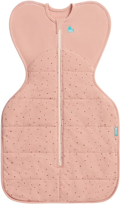 Love to Dream™ Babyslaapzak Swaddle Up™ - Inbakeren - Baby 0-3 maanden - 3.5-6 kg - Winter - 2.5 TOG – Rose Pebble