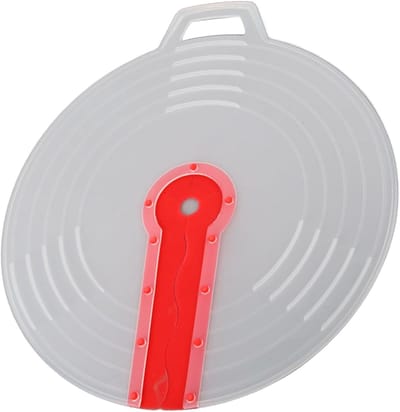 12 Inch Mengkom Spatdeksel, Antispat en Antilek Deksel voor Eieren, Keukenhulpmiddel voor Koken en Mixen