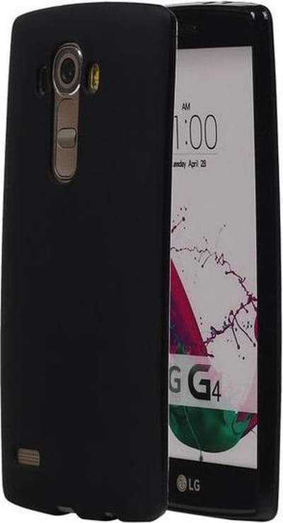 LG G4 TPU Hoesje Zwart