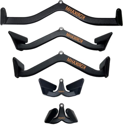 Fitness Handvat - Kracht Trainer - Bovenlichaam Trainen - Ultra Sterk Ontwerp - 85cm Lengte - Zwart