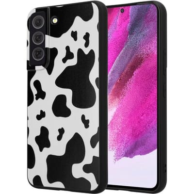ShieldCase Holy Cow Hoesje geschikt voor Samsung Galaxy S22 plus hoesje - TPU hoesje - Kwalitatieve backcover - Koe patroon - Koeienprint