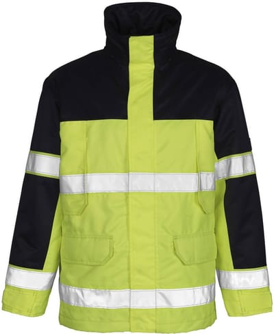 Mascot Safe Image Parka 00930-880 - hi-vis geel/marine - S