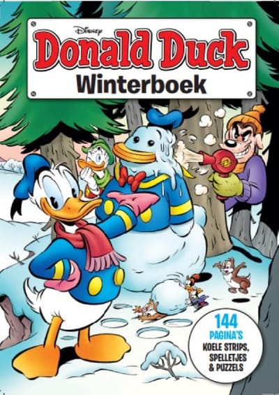 Donald Duck Winterboek Educatieve boeken (spelletjes en raadsels)