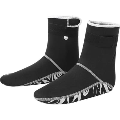 Keep Diving Chaussettes de Plongée Sous-Marine Snorkeling Surf Natation en Néoprène 3mm Protection pour les Pieds (XXL) black