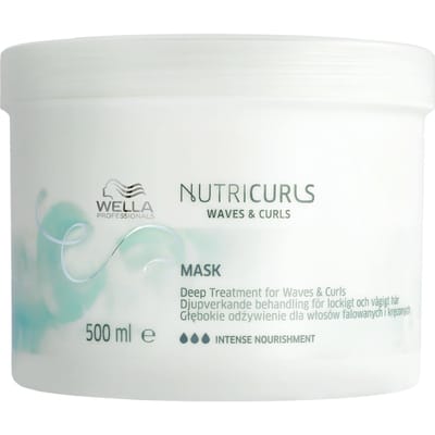 Nutricurls Waves & Curls Mask intensief verzorgend masker voor krullend en golvend haar 500ml