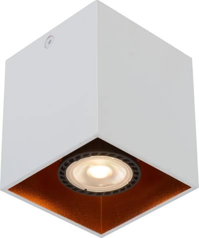 Lucide BIDO - Plafondspot - 1xGU10 - Wit