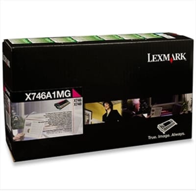 Lexmark X746A1MG - Magenta toner - Lasertoner Magenta
