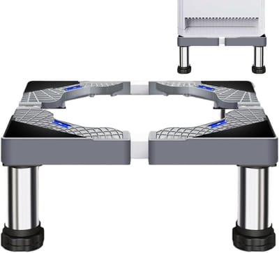 Wasmachine Onderstel - Apparaat Verhoger - Apparaten Stabiliseren - Universele Pasvorm - 60x60x20 cm