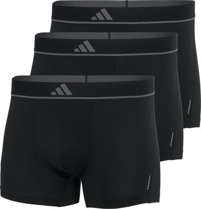 adidas Sportswear 3PK Trunk - Active Micro Flex - Onderbroek Mannen - 3x zwart