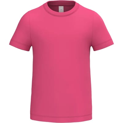 iDeal Basic Brand iDeal190 kinder T-shirt IB322 - Ideal Fuchsia - 8/10 ans