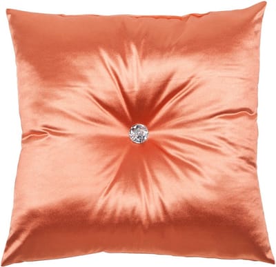 Vivaldi Button Kussen Copper Kussen | 47 X 47 | Sierkussen Voor Woonkamer Of Slaapkamer