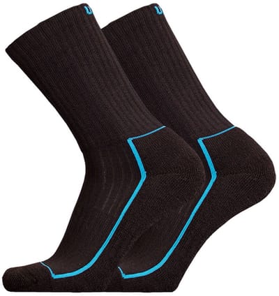 UphillSport - 2-Pack - Finse Wandelsokken - Flextech Vochtregulatie - Heren / Dames - zwart - 35-38 - 8386