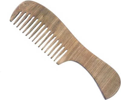 Houten Haarkam - Fijne Tanden Kam - Dagelijkse Styling - Handgemaakt Kwaliteitshout - 19cm Pakket