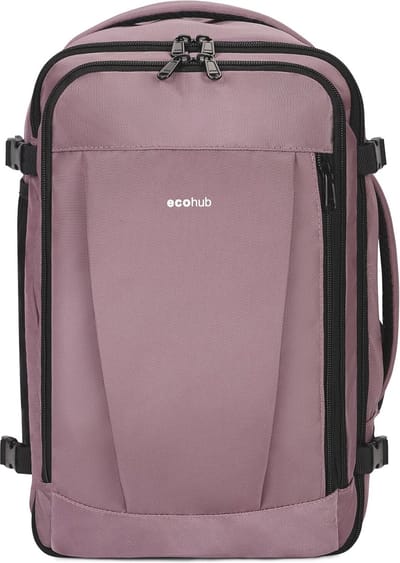 Waterdichte Handbagage Rugzak 45x36x20cm, 32L Voor Vliegtuig - Onder Seat Reisrugzak, Gerecycled PET, Dames en Heren
