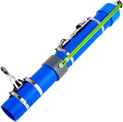 Werphengel voor Aas - Aas Lanceerder - Precisie Werpen - Hoge Elasticiteit - 40 cm Lengte - Zilver