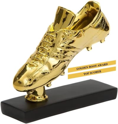 Award Trofee - Prijzen Bekers - Wedstrijd Winnaars - Creatieve Schoen Vorm - 23 x 19 cm - Goud