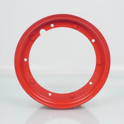 voorvelg rms voor scooter piaggio 50 vespa special 1970-1975 rood 10 inch nieuw
