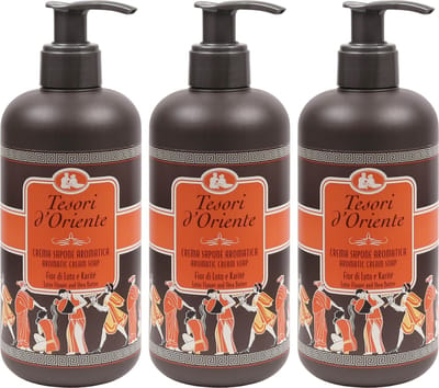 Tesori d'Oriente Fior di Loto Vloeibare Zeep - Lotus Bloem en Shea Boter 300ml