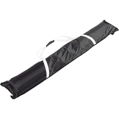 Sac de ski imperméable et anti-poussière en tissu Oxford 420D Sac de rangement portable pour skis de moins de 175 cm gray