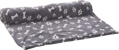 Flamingo Zuma - Deken Honden;katten - Fleece Deken Zuma Grijs Bot/poot 150x200cm - 1st - 137316 - 1st