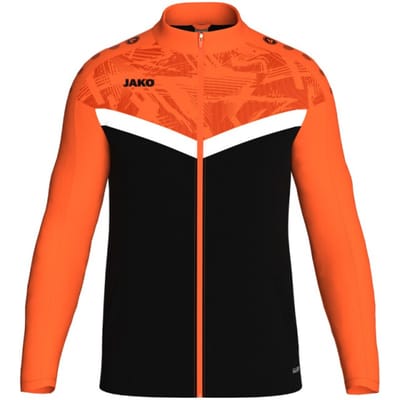 Jako Iconic Polyestervest Heren - Zwart / Fluo Oranje | Maat: S