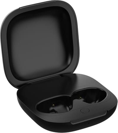Oplaadcase Vervanging - Draagbare Charger - Oordopjes Opladen - USB-C Poort - Palm-formaat - Zwart