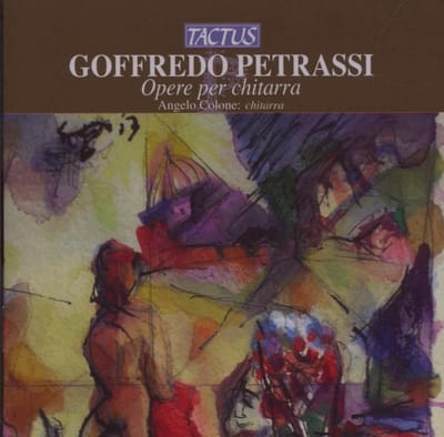 Angelo Colone - Petrassi: Opere Per Chitarra (CD)