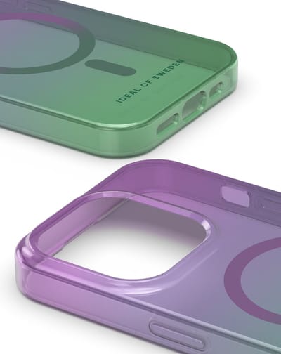 iDeal of Sweden Clear Case MagSafe iPhone 15 Pro Fluorite Ombre