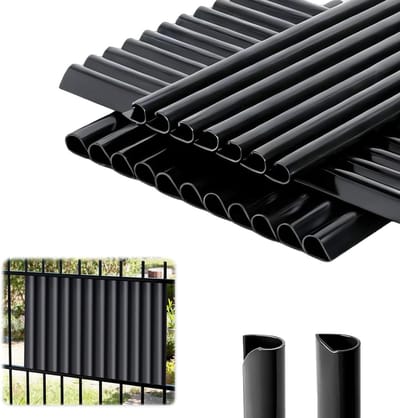 Set van 35 Weerbestendige PVC Bevestigingsclips voor Privacy Screens en Tuinaccessoires, UV-bestendig, Geschikt voor Balkon en Tuin