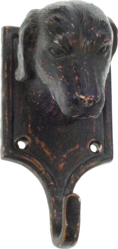 Haak metaal Hond 6x12,5cm