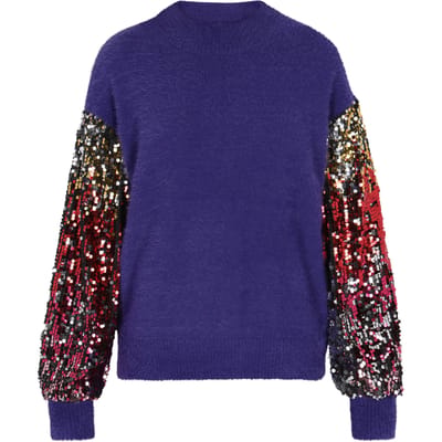 IZIA Jumper Dames violet