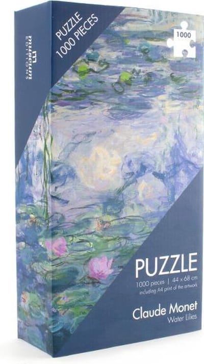 Lanzfeld - Puzzel Volwassenen - 1000 Stukjes - Claude Monet - Waterlelies - Legpuzzel - Kunst
