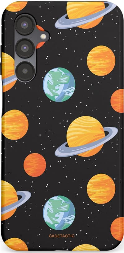 Casetastic Hoesje Geschikt voor Samsung A16 - Stijlvolle Beschermende Duo-layer Case - Universum reis