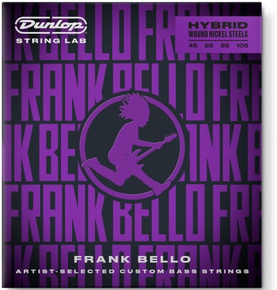 Dunlop FBHYN45105 Frank Bello Hybrid Nickel Bassnaren (45-105)