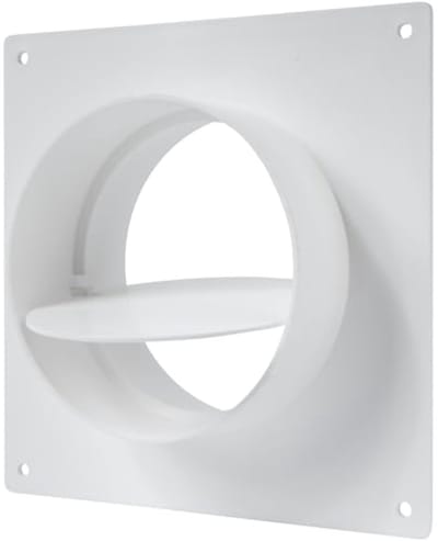10 cm kunststof ventilatiekanaalconnector voor verwarmings- en airconditioningsystemen