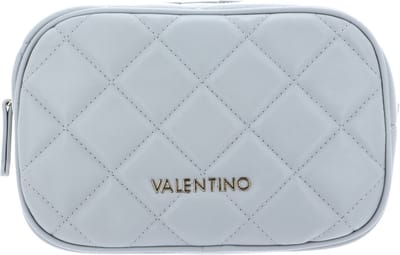 VALENTINO Toilettas Ocarina Cosmetic Case Perla Lichtgrijs