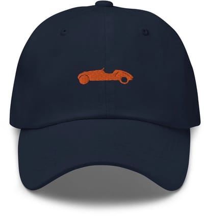 De2pktjes - Geborduurde pet Citroën Burton - Marineblauw