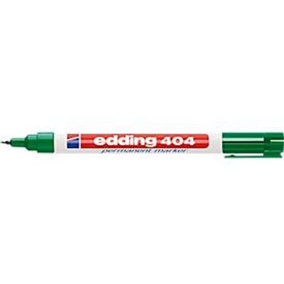 Markers edding 404, met fijne punt, groen, 10 stuks