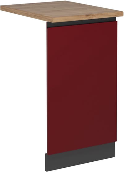 Vicco R-Line Vaatwasserfrontpaneel – 45 cm, WB Eik Rood