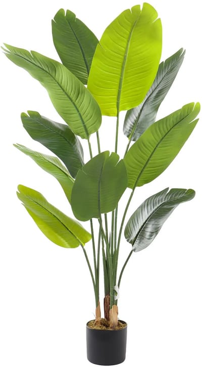 Strelitzia Kunstplant - 145 cm | Kunst paradijsvogelplant - Nep strelitizia Kunstplant Deluxe